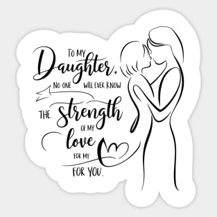 Bold Feminine Strength – Simple Woman Line Art Sticker